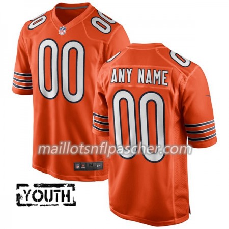 Maillot Chicago Bears Custom Nike Orange - Enfant
